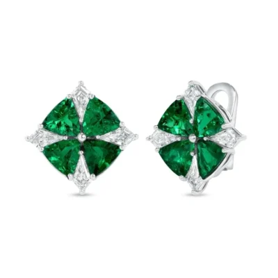 Emerald Bay Kite Diamond Earrings