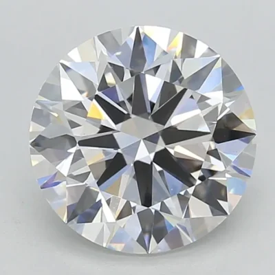 3.01 carat Round cut Lab