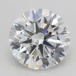 2.77 carat Round Cut Lab