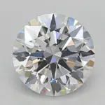 1.05 carat Round Cut Diamond D