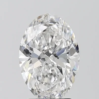 3.01 carat Oval Cut Lab Diamond