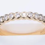 Divers Cove Diamond Tight Bevel Ring