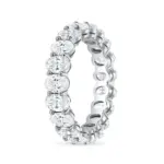 Oval Diamond Eternity Band