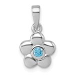 Sterling Silver Flower Charm