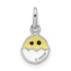 Sterling Silver Hatching Chick Charm