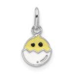 Sterling Silver Hatching Chick Charm