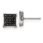 Square Diamond Earrings