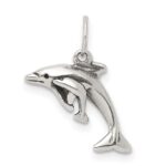 Silver Dolphin Charm